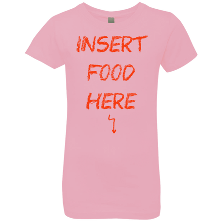 T-Shirts Light Pink / YXS Insert Food Girls Premium T-Shirt