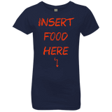 T-Shirts Midnight Navy / YXS Insert Food Girls Premium T-Shirt