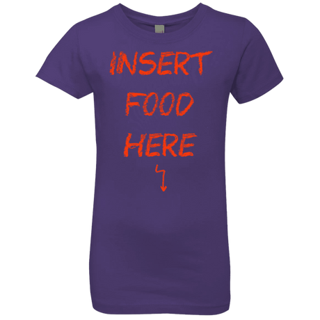 T-Shirts Purple Rush / YXS Insert Food Girls Premium T-Shirt