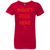 T-Shirts Red / YXS Insert Food Girls Premium T-Shirt