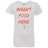 T-Shirts White / YXS Insert Food Girls Premium T-Shirt