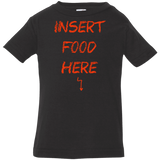 T-Shirts Black / 6 Months Insert Food Infant Premium T-Shirt