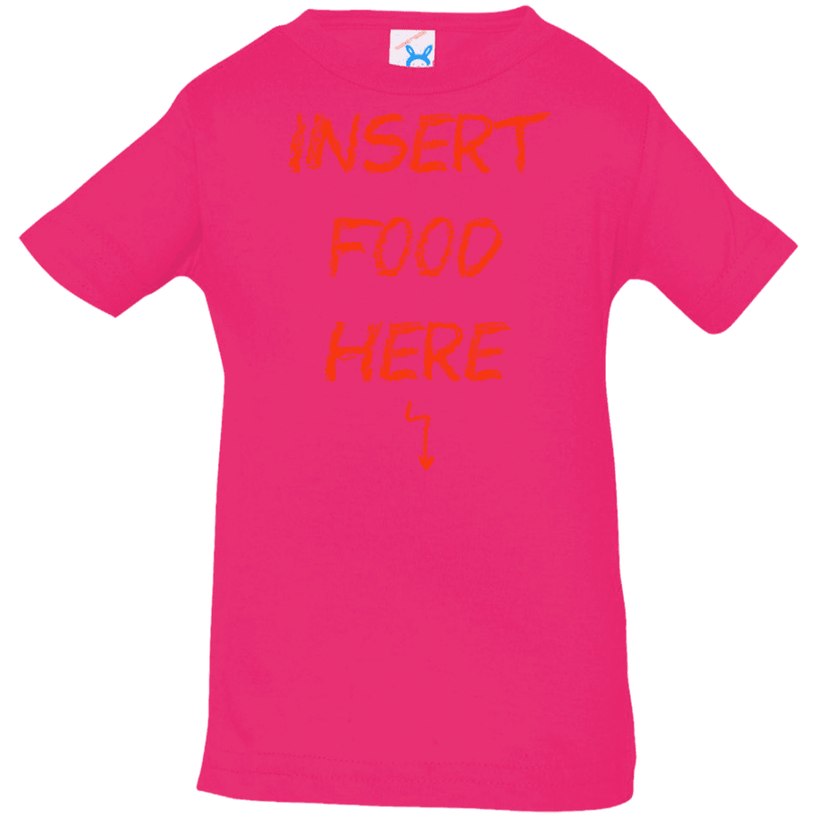 T-Shirts Hot Pink / 6 Months Insert Food Infant Premium T-Shirt