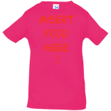 T-Shirts Hot Pink / 6 Months Insert Food Infant Premium T-Shirt