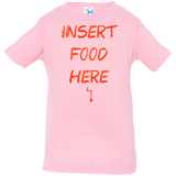 T-Shirts Pink / 6 Months Insert Food Infant Premium T-Shirt
