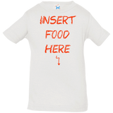 T-Shirts White / 6 Months Insert Food Infant Premium T-Shirt