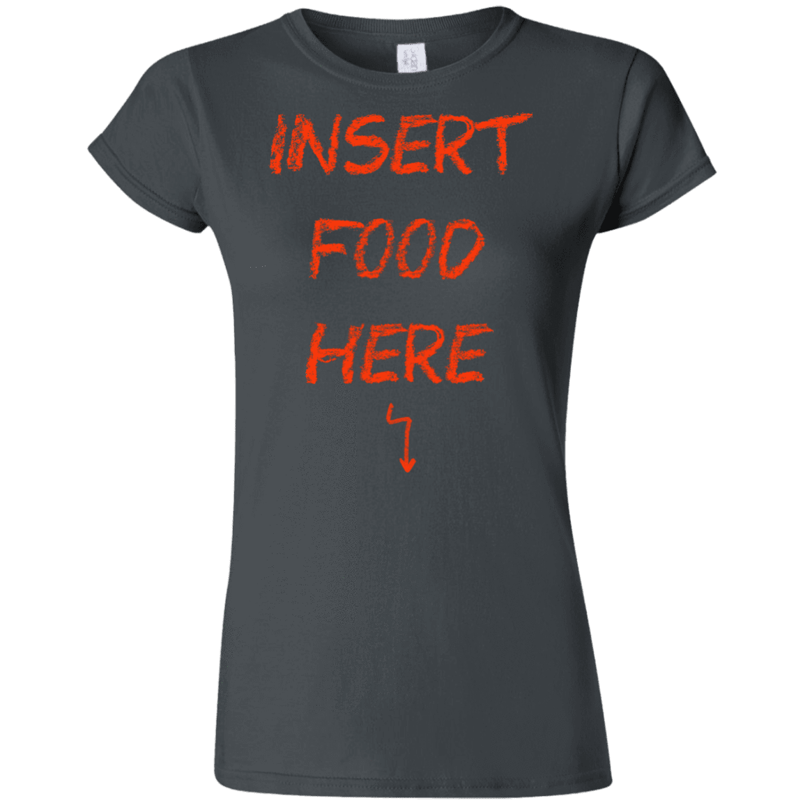 T-Shirts Charcoal / S Insert Food Junior Slimmer-Fit T-Shirt