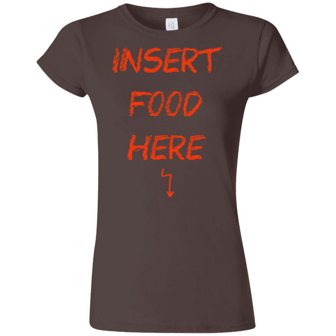 T-Shirts Dark Chocolate / S Insert Food Junior Slimmer-Fit T-Shirt