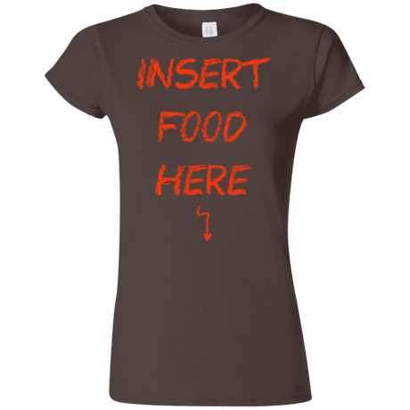 T-Shirts Dark Chocolate / S Insert Food Junior Slimmer-Fit T-Shirt