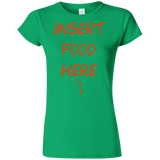 T-Shirts Irish Green / S Insert Food Junior Slimmer-Fit T-Shirt