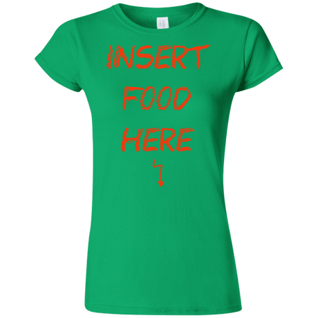 T-Shirts Irish Green / S Insert Food Junior Slimmer-Fit T-Shirt