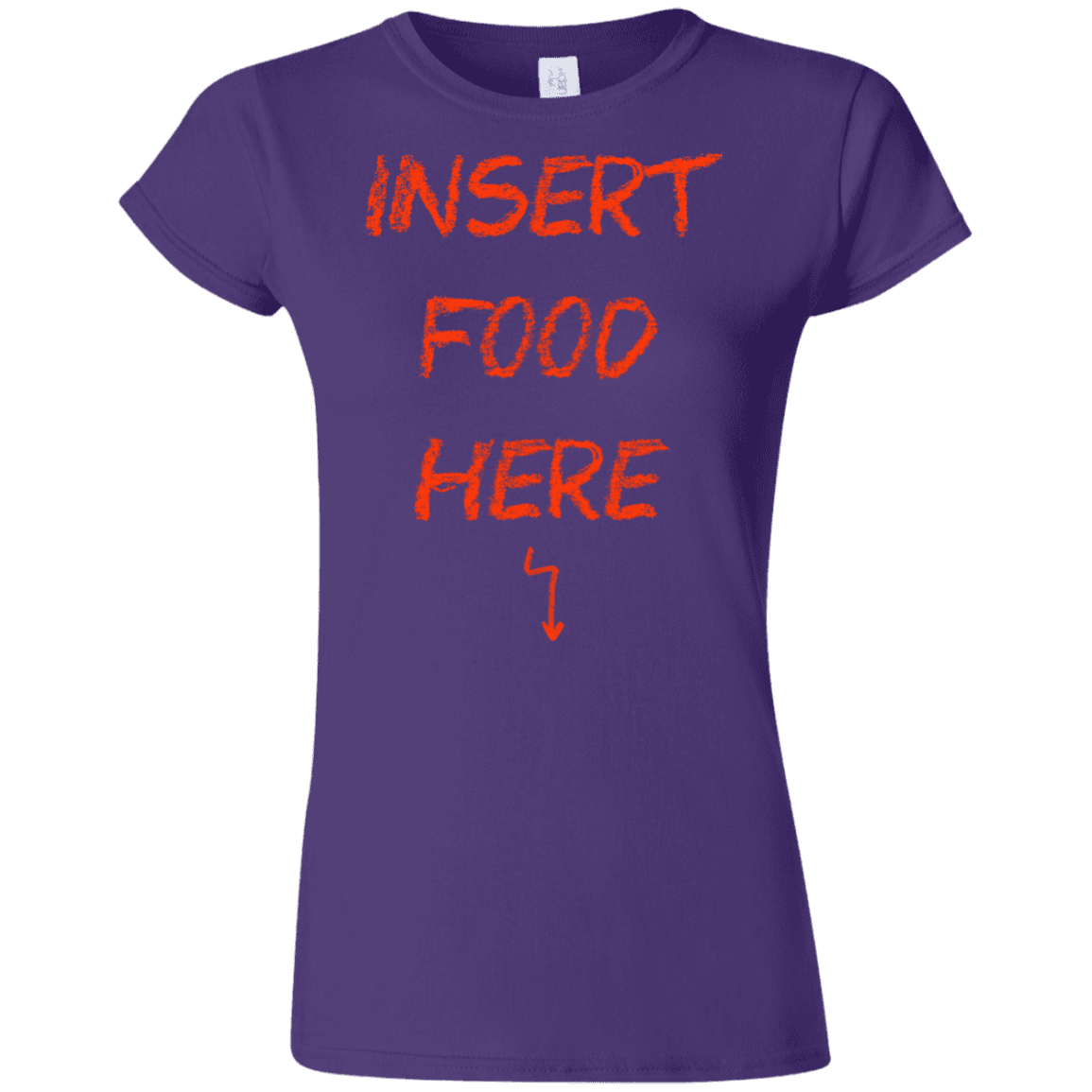 T-Shirts Purple / S Insert Food Junior Slimmer-Fit T-Shirt