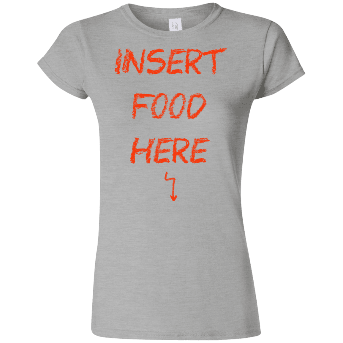 T-Shirts Sport Grey / S Insert Food Junior Slimmer-Fit T-Shirt