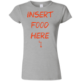 T-Shirts Sport Grey / S Insert Food Junior Slimmer-Fit T-Shirt