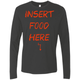 T-Shirts Heavy Metal / S Insert Food Men's Premium Long Sleeve