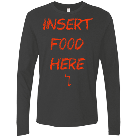 T-Shirts Heavy Metal / S Insert Food Men's Premium Long Sleeve
