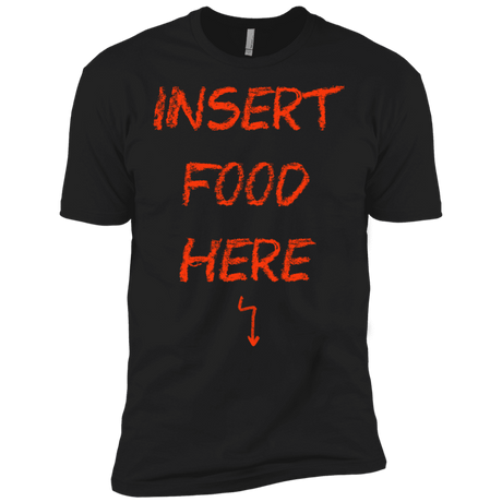 T-Shirts Black / X-Small Insert Food Men's Premium T-Shirt