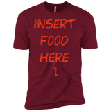 T-Shirts Cardinal / X-Small Insert Food Men's Premium T-Shirt