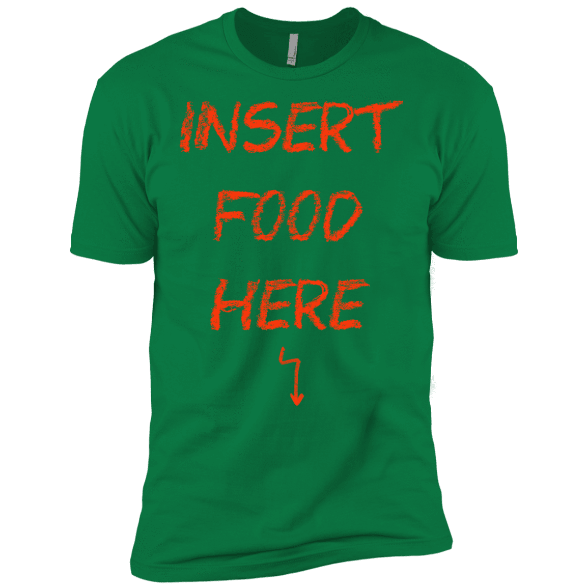T-Shirts Kelly Green / X-Small Insert Food Men's Premium T-Shirt
