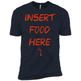 T-Shirts Midnight Navy / X-Small Insert Food Men's Premium T-Shirt