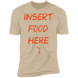 T-Shirts Sand / X-Small Insert Food Men's Premium T-Shirt