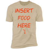 T-Shirts Sand / X-Small Insert Food Men's Premium T-Shirt