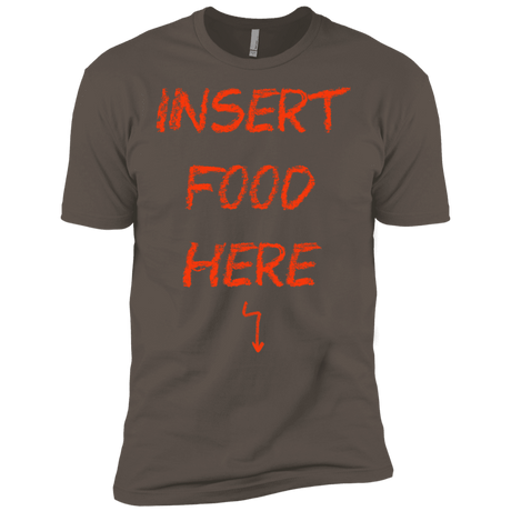 T-Shirts Warm Grey / X-Small Insert Food Men's Premium T-Shirt