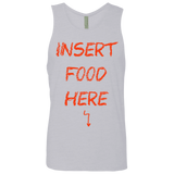 T-Shirts Heather Grey / S Insert Food Men's Premium Tank Top