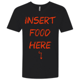 T-Shirts Black / X-Small Insert Food Men's Premium V-Neck