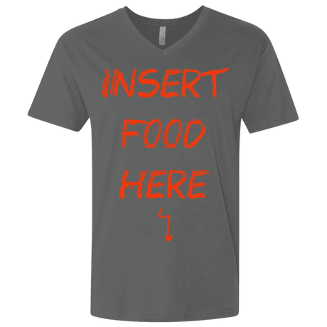 T-Shirts Heavy Metal / X-Small Insert Food Men's Premium V-Neck