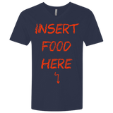 T-Shirts Midnight Navy / X-Small Insert Food Men's Premium V-Neck