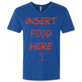 T-Shirts Royal / X-Small Insert Food Men's Premium V-Neck