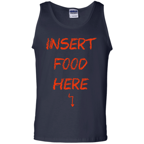 T-Shirts Navy / S Insert Food Men's Tank Top
