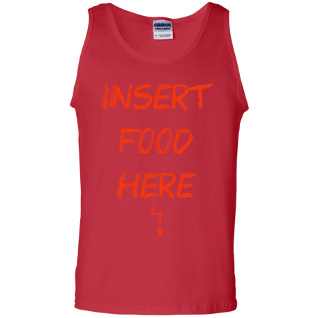 T-Shirts Red / S Insert Food Men's Tank Top