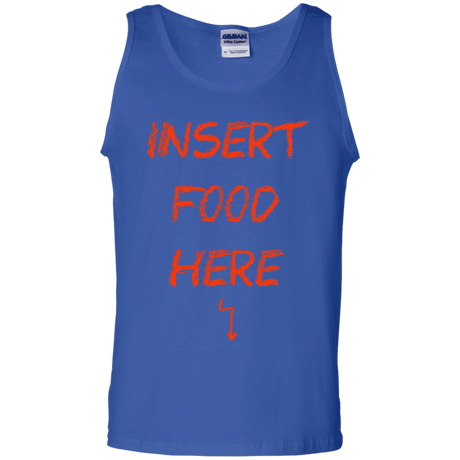T-Shirts Royal / S Insert Food Men's Tank Top