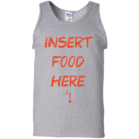 T-Shirts Sport Grey / S Insert Food Men's Tank Top