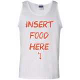 T-Shirts White / S Insert Food Men's Tank Top