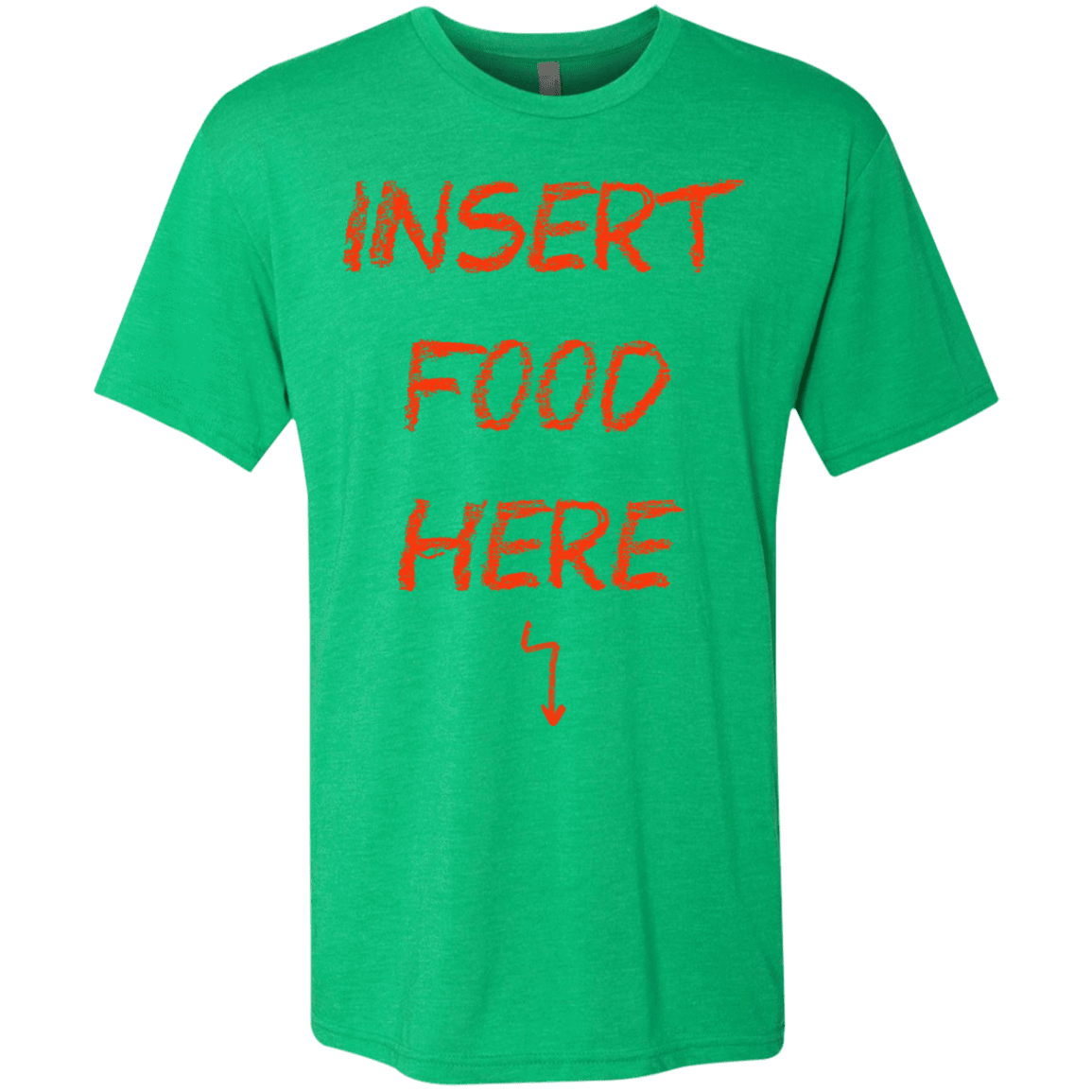 T-Shirts Envy / S Insert Food Men's Triblend T-Shirt