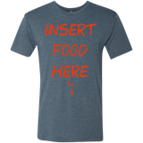 T-Shirts Indigo / S Insert Food Men's Triblend T-Shirt