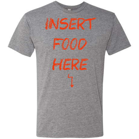 T-Shirts Premium Heather / S Insert Food Men's Triblend T-Shirt