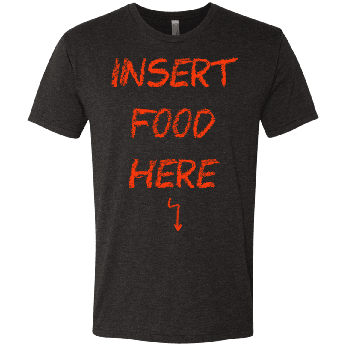 T-Shirts Vintage Black / S Insert Food Men's Triblend T-Shirt