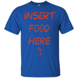 T-Shirts Royal / S Insert Food T-Shirt