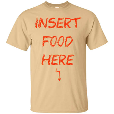 T-Shirts Vegas Gold / S Insert Food T-Shirt