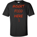 T-Shirts Black / XLT Insert Food Tall T-Shirt