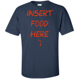 T-Shirts Navy / XLT Insert Food Tall T-Shirt