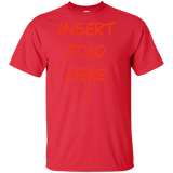 T-Shirts Red / XLT Insert Food Tall T-Shirt