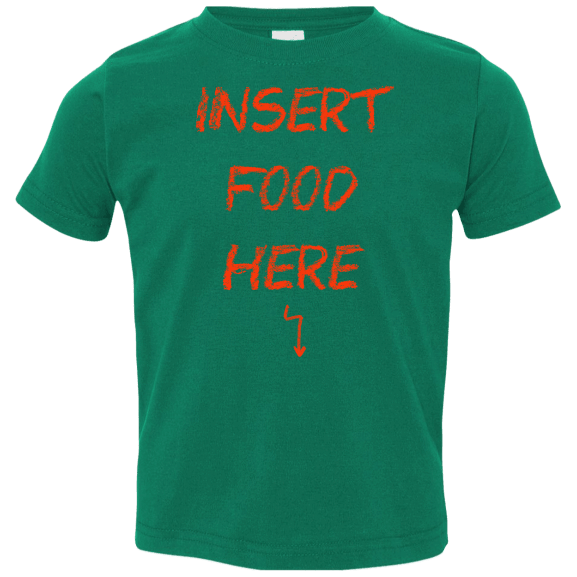 T-Shirts Kelly / 2T Insert Food Toddler Premium T-Shirt