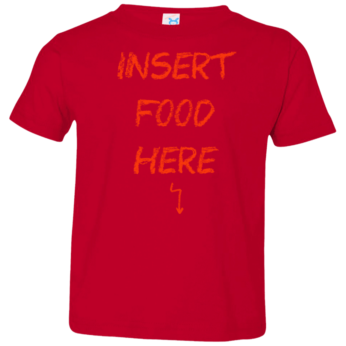 T-Shirts Red / 2T Insert Food Toddler Premium T-Shirt