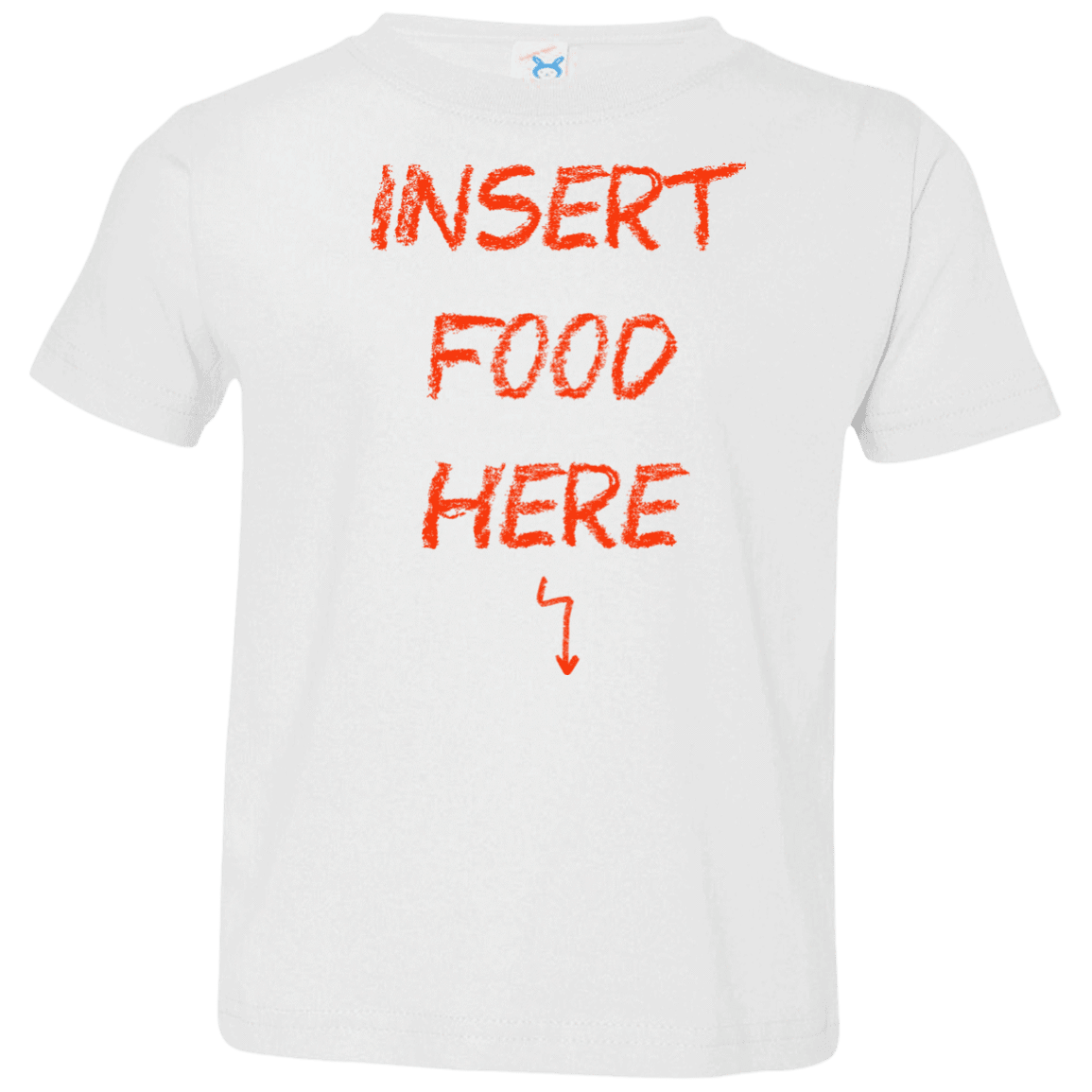 T-Shirts White / 2T Insert Food Toddler Premium T-Shirt