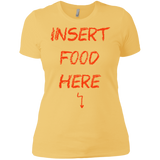 T-Shirts Banana Cream/ / X-Small Insert Food Women's Premium T-Shirt